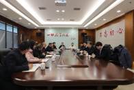  北京蜂巢航宇科技公司来我县考察低空经济 